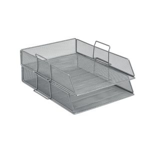 Mesh Ltr Tray Stkb Portrait Fc Slv