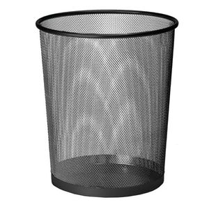 Mesh Waste Bin 20L 305X345Mm Black