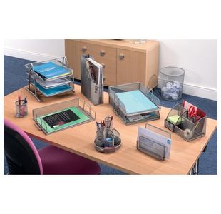 Mesh Ltr Tray Stkb Portrait Fc Slv