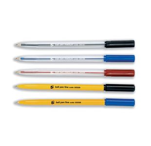 Ball Pen Medium Blk Pk50