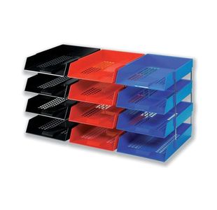 Letter Tray High-Impact Fc Blk