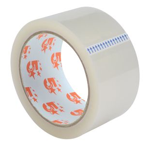 Clear Tape Roll Large 48Mmx66M Pk3