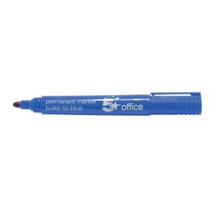 Perm Marker Smear Proof Blue Pk12