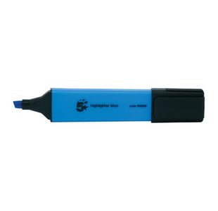 Highlighter Chisel Tip Blue Pk12