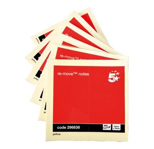 5 Star Repb 76X76Mm Ylw Pk12