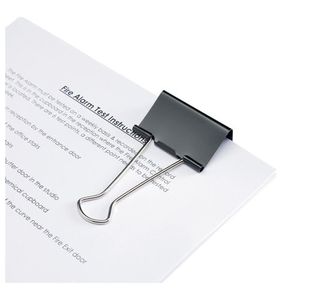 Foldback Clips 51Mm Black Pk12