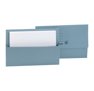 Document Wallet Fc Blue Pk50