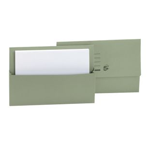 Document Wallet Rcyc Fc Grn Pk50