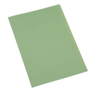 Sq Cut Folder 250Gsm Fc Grn Pk100