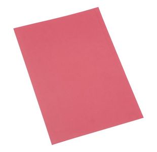 Sq Cut Folder 250Gsm Fc Red Pk100