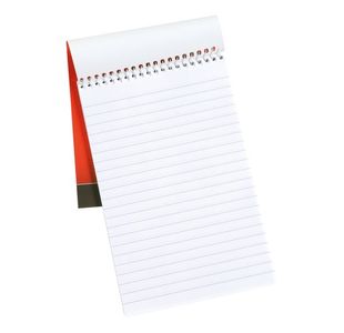 Shand Pad Ruled Red/Wht Pk10