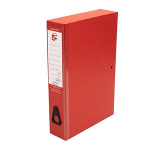 Classic Box File Fc Red Pk10