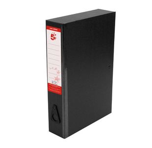 Classic Box File Black Pk10