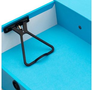 Box File Foolscap Blue Pk5