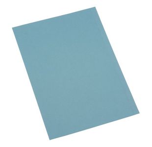 Sq Cut Folder 180Gsm Fc Blue Pk100