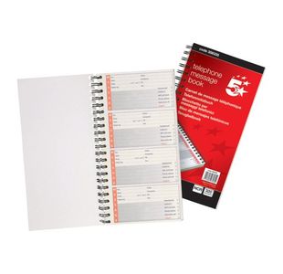 Telephone Message Book 275X150Mm