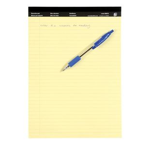 Executive Pad A4 Ylw Pk10