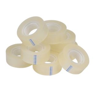 Clear Tape Roll Small 18Mmx33M Pk8