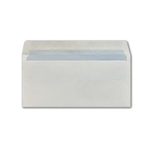 5 Star Dl Env Pln Wlt 80Gsm Wht Pk25