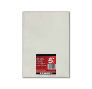 5 Star C4 Env Pocket 90Gsm Wht Pk10
