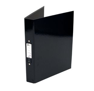 Ring Binder Pob 25Mm Black Pk10