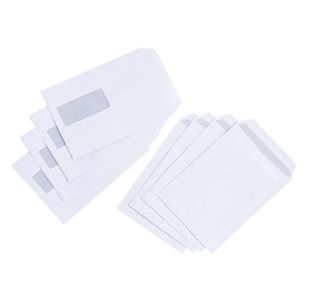 Envelopes Wdw C5 Wht Pk500