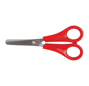 School Scissors 130Mm Red