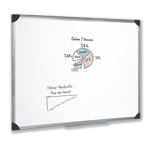 Whiteboard Drywipe Magn 1200X900Mm