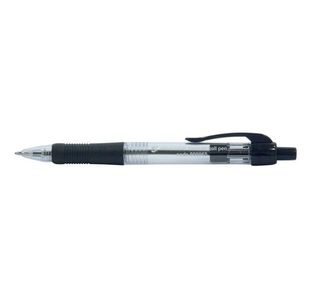 Retr Grip Ball Pen Blk Pk10