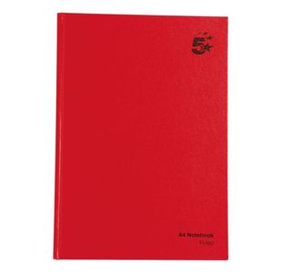 Msct Notebook 192A4 Red Pk5