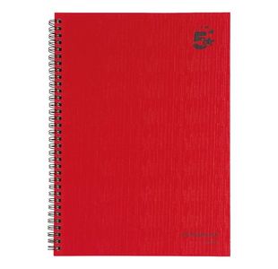 Msct Notebook Rld A4 Red Pk5