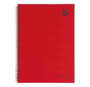 Msct Notebook Rld A4 Red Pk5