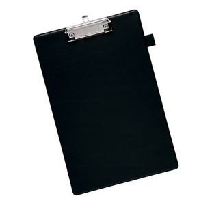 Standard Clipboard Foolscap Black