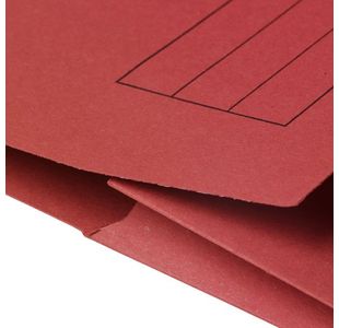 Document Wlt 285Gsm Rcyc A4 Red Pk50