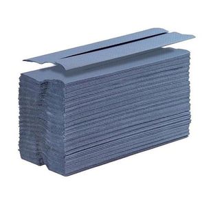 Hand Towel 1-Ply Blue Pk15