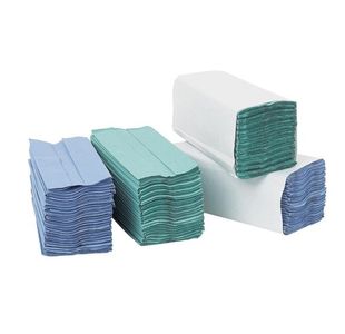 Hand Towel 1-Ply Blue Pk15