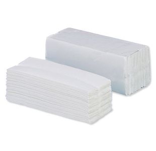 Z-Fold 2-Ply Hand Towel White Pk12