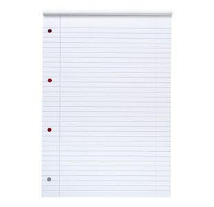 Refill Pad A4 Red/Wht Pk10