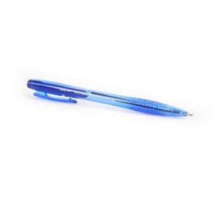 Retractable Ball Pen Med Blue Pk20