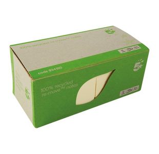 Eco Re-Move Rcyc Nt 76X76Mm Ylw Pk12