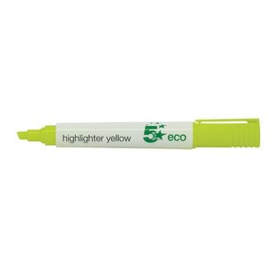 Eco Highlighter Chisel Tip Ylw Pk10