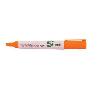 Eco Highlighter Chisel Tip Org Pk10