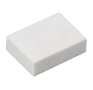 White Eraser 33X23X10Mm Pk45