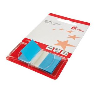 Standard Index Flags 25X45Mm Blu Pk5