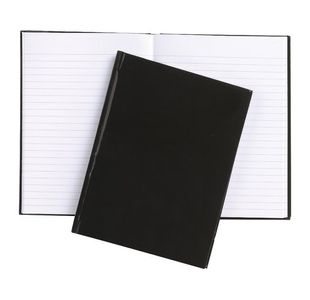 Notebook Csb Ruled 192Pp A6 Blk Pk10