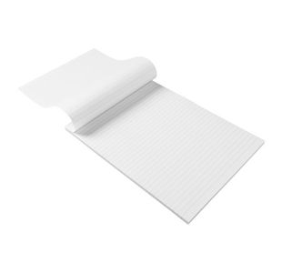 Eco Rcyc Memo Pad Ruled A4 Wht Pk10