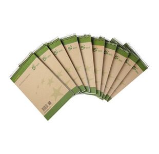 Eco Shorthand Pad Ruled 127X200 Pk10
