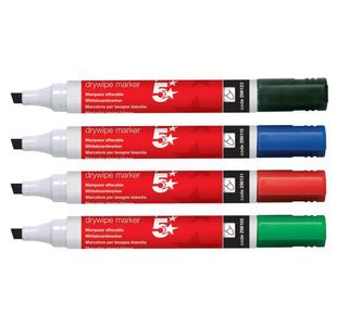 Drywipe Marker Chisel Tip Wlt Pk6