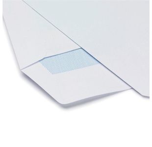 Env Pkt Ss Wdw C5 Wht Pk500