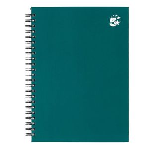 Twinbound Hardback A5 140Pg Teal Pk5